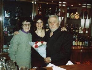 2004 - Con Coco Fernandez y la dueña de la Casa del Tango